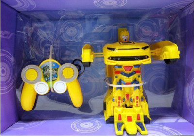 JSK Collection Remote Control Rechargeable Bumblebee Transformer Robot car for kids(Yellow)
JSK Collection Remote Control Rechargeable Bumblebee Transformer Robot car for kids(Yellow)