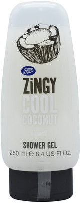Boots Zingy Cool Coconut Shower Gel - 250ml (8.4oz)(250 ml)