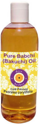 Deve Herbes Pure Babchi Oil (Psoralea corylifolia) 100% Natural Therapeutic Grade Cold Pressed(200 ml)
Deve Herbes Pure Babchi Oil (Psoralea corylifolia) 100% Natural Therapeutic Grade Cold Pressed(200 ml)