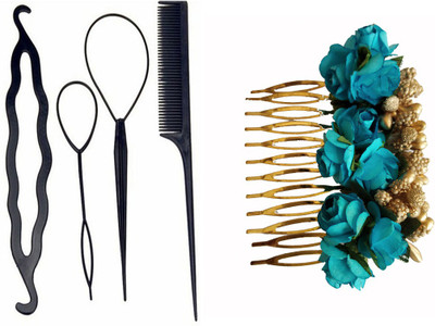 JAMPAK Excellent product from Gajra for Women great product for girls new osm Flower Accessories and new style hair gajra for bridal girls(Set of 5)
JAMPAK Excellent product from Gajra for Women great product for girls new osm Flower Accessories and new style hair gajra for bridal girls(Set of 5)