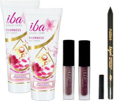 iba halal care FAIRNESS PACK WITH FAIRNESS FACE WASH (50 ml SET OF 2) AND LIQUID MATTE LIPSTICK ,WATERPROOF 24 HRS LONG LASTING JET BLACK KAJAL PACK(Set of 5)
iba halal care FAIRNESS PACK WITH FAIRNESS FACE WASH (50 ml SET OF 2) AND LIQUID MATTE LIPSTICK ,WATERPROOF 24 HRS LONG LASTING JET BLACK KAJAL PACK(Set of 5)