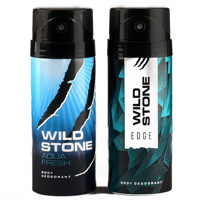 Wild Stone Edge and Aquafresh Deodorant Spray - For Men(300 ml, Pack of 2)
Wild Stone Edge and Aquafresh Deodorant Spray - For Men(300 ml, Pack of 2)