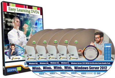 Easylearning Microsoft Windows Server 2012 Exams (8 Courses) Video Training Bundle Pack on 5 DVDs(DVD)
Easylearning Microsoft Windows Server 2012 Exams (8 Courses) Video Training Bundle Pack on 5 DVDs(DVD)