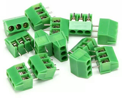 Vinsan 3 Pin Type PCB Mountable Screw Terminal Block Connectors 100 PC Interconnect Electronic Hobby Kit
Vinsan 3 Pin Type PCB Mountable Screw Terminal Block Connectors 100 PC Interconnect Electronic Hobby Kit