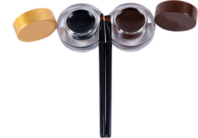 MELANIA Half N Half Long Lasting Gel Eyeliner Jet Black & Brown 4 g(Jet Black, Brown)
MELANIA Half N Half Long Lasting Gel Eyeliner Jet Black & Brown 4 g(Jet Black, Brown)