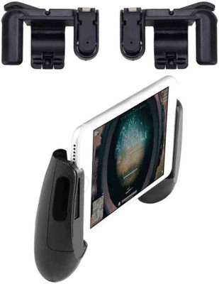AMJ Best Quality Mobile Phone Shooter Controller Gamepad Remote + Trigger Fire Button Handle Cell Phone Adapter for PUBG Gaming Joystick PTR_005 Gaming Accessory Kit(Black, For Android, iOS)
AMJ Best Quality Mobile Phone Shooter Controller Gamepad Remote + Trigger Fire Button Handle Cell Phone Adapter for PUBG Gaming Joystick PTR_005 Gaming Accessory Kit(Black, For Android, iOS)