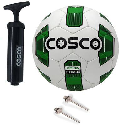 Cosco Combo of 2, 1 Delta Force Football, 1 Football Pump Football Kit