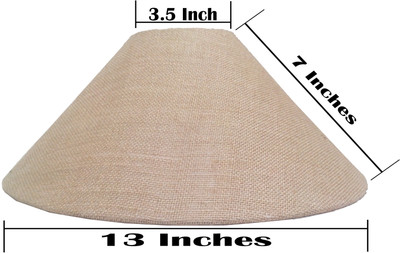 RDC 13" Round Sand Brown Jute - E27 Holder Ring Size Table Lamps Lamp Shade(Cotton, Plastic)
RDC 13" Round Sand Brown Jute - E27 Holder Ring Size Table Lamps Lamp Shade(Cotton, Plastic)
