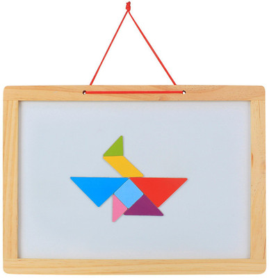yamama Magnetic Wooden Board - Writing and Learning Board & tangram Puzzle - brain Development board for kids(Multicolor)
yamama Magnetic Wooden Board - Writing and Learning Board & tangram Puzzle - brain Development board for kids(Multicolor)