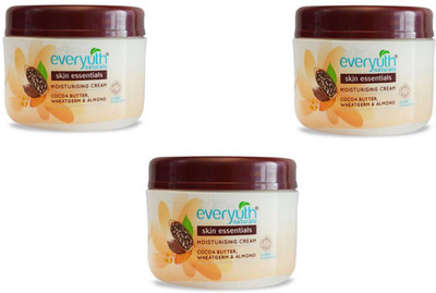 EVERYUTH NATURALAS MOISTURISING CREAM 100ML HAVING COCOA BUTTER, WHEATGERM & ALMOND(100 ml)
EVERYUTH NATURALAS MOISTURISING CREAM 100ML HAVING COCOA BUTTER, WHEATGERM & ALMOND(100 ml)