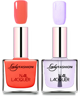 Lady Fashion Cube Shaped Made In India Nail Polish Light Orange, Top Coat(Pack of 2)
Lady Fashion Cube Shaped Made In India Nail Polish Light Orange, Top Coat(Pack of 2)