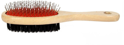 Furious3D Double Sided Wooden Pin Brush (SMALL) Wire-pin Brushes for Dog, Horse, Cat
Furious3D Double Sided Wooden Pin Brush (SMALL) Wire-pin Brushes for Dog, Horse, Cat