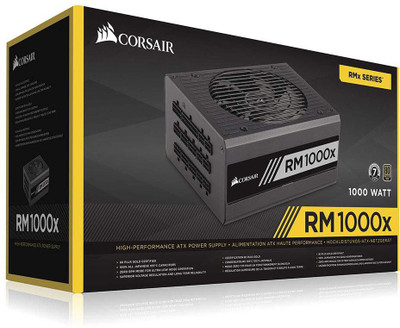 Corsair RM1000X 1000W ATX12V / EPS12V 80 1000 Watts PSU(Black)