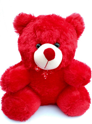 BN SOFT TOYS Cute and lovable teddy bear for Girl and Kids - 60.5 cm(Red)