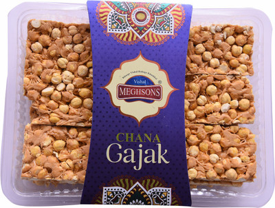 VISHAL Chana Gud Gajak (300gm)(300 g, Tray)
