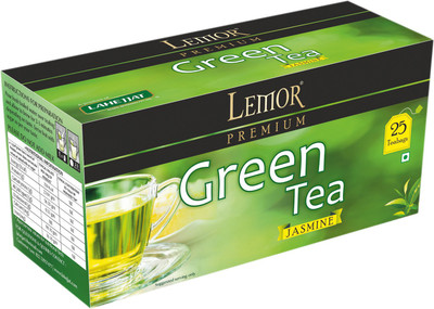 Lemor Jasmin Green Tea Bags (25 Bags, Box) Jasmine Green Tea Bags(250 Bags, Box)
