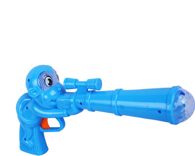 AutoVHPR Monkey Gun Toy with a Flahing Crystal Ball(Blue)