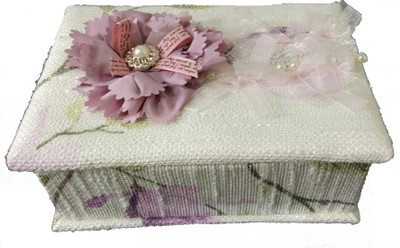 TASHKURST Floral Fabric Wood Cosmetic, Makeup, Jewellery, Storage Travel Organizer Vanity Box, Gift, Home Decor, Utility Box Jewelry Box, Multi purpose box Vanity Box(Purple)
TASHKURST Floral Fabric Wood Cosmetic, Makeup, Jewellery, Storage Travel Organizer Vanity Box, Gift, Home Decor, Utility Box Jewelry Box, Multi purpose box Vanity Box(Purple)