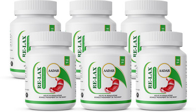 AADAR RE-LAX – Natural Relief from Constipation and Gas, 100 GM (Pack of 6)(600 g)
AADAR RE-LAX – Natural Relief from Constipation and Gas, 100 GM (Pack of 6)(600 g)