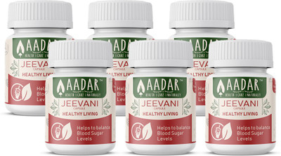AADAR JEEVANI – Supports Healthy Blood Sugar Levels, 60 Capsules (Pack of 6)(360 No)
AADAR JEEVANI – Supports Healthy Blood Sugar Levels, 60 Capsules (Pack of 6)(360 No)