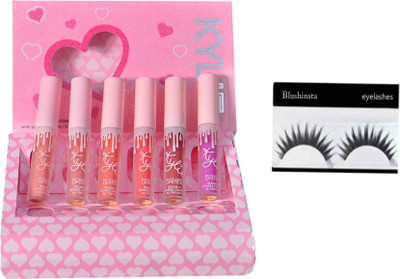 Blushinsta Kylie jenner heart shape 6 in one (Multicolor) with Eyelashes(Set of 7)
Blushinsta Kylie jenner heart shape 6 in one (Multicolor) with Eyelashes(Set of 7)