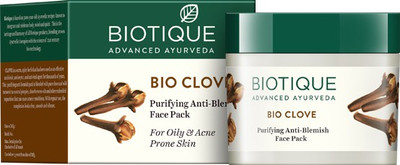 Biotique BIO Clove Purifying Anti- Blmish Face Pack for oily & acne Prone Skin(75 g)
Biotique BIO Clove Purifying Anti- Blmish Face Pack for oily & acne Prone Skin(75 g)