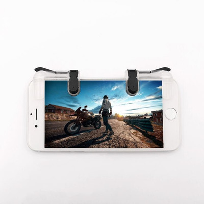 LogicInside K01 Improved Design PUBG V3.0 Mobile Game L1 R1 Sensitive Shoot and Aim Controller Gaming Accessory Kit(Transparant, For Android, iOS)
LogicInside K01 Improved Design PUBG V3.0 Mobile Game L1 R1 Sensitive Shoot and Aim Controller Gaming Accessory Kit(Transparant, For Android, iOS)