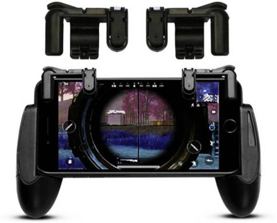 AMJ Best Quality Mobile Phone Shooter Controller Gamepad Remote + Trigger Fire Button Handle Cell Phone Adapter for PUBG Gaming Joystick PTR_009 Gaming Accessory Kit(Black, For Android, iOS)
AMJ Best Quality Mobile Phone Shooter Controller Gamepad Remote + Trigger Fire Button Handle Cell Phone Adapter for PUBG Gaming Joystick PTR_009 Gaming Accessory Kit(Black, For Android, iOS)