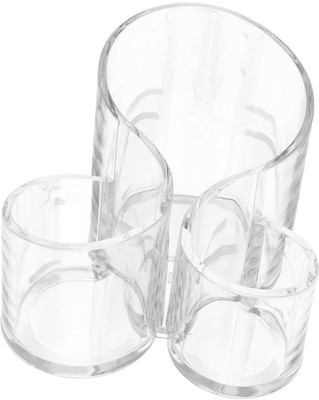 Harvic Makeup Brush Organizer(White)
