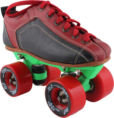 TRIUMPH SKATES Quad skate Huper R2 Green wheel and Green Frame UK-5 Quad Roller Skates - Size 22.5 UK(Multicolor)
TRIUMPH SKATES Quad skate Huper R2 Green wheel and Green Frame UK-5 Quad Roller Skates - Size 22.5 UK(Multicolor)