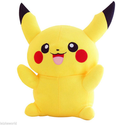 Tickles Big size Lovely Pikachu Pkemon Soft Plush Toys - 40 cm(Yellow)