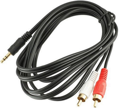 PAC TV-out Cable 3 meter 3.5mm Stereo MALE to 2 RCA Male Audio Cable(Black, For TV, 0.5 m)
PAC TV-out Cable 3 meter 3.5mm Stereo MALE to 2 RCA Male Audio Cable(Black, For TV, 0.5 m)