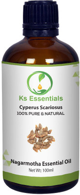 Ks Essentials 100% Pure Nagarmotha Essential Oil (Cyperus scariosus) Natural Therapeutic Grade(100 ml)
Ks Essentials 100% Pure Nagarmotha Essential Oil (Cyperus scariosus) Natural Therapeutic Grade(100 ml)