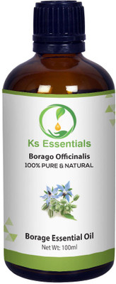Ks Essentials 100% Pure Borage Essential Oil (Borago Officinalis) Pure and Natural Therapeutic Grade(100 ml)
Ks Essentials 100% Pure Borage Essential Oil (Borago Officinalis) Pure and Natural Therapeutic Grade(100 ml)