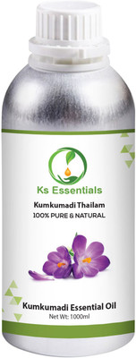 Ks Essentials 100% Pure Kumkumadi Oil (Kumkumadi Thailam) Pure & Natural(1000 ml)
Ks Essentials 100% Pure Kumkumadi Oil (Kumkumadi Thailam) Pure & Natural(1000 ml)