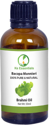 Ks Essentials 100% Pure Brahmi Oil (Bacopa monnieri) Pure and Natural Therapeutic Grade(50 ml)
Ks Essentials 100% Pure Brahmi Oil (Bacopa monnieri) Pure and Natural Therapeutic Grade(50 ml)
