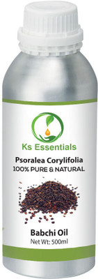 Ks Essentials 100% Pure Babchi Oil (Psoralea corylifolia) Natural Therapeutic Grade(500 ml)
Ks Essentials 100% Pure Babchi Oil (Psoralea corylifolia) Natural Therapeutic Grade(500 ml)