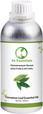 Ks Essentials 100% Pure Cinnamon leaf (Dalchini) Oil Natural & Undiluted For Hair & Skin Care(1000 ml)
Ks Essentials 100% Pure Cinnamon leaf (Dalchini) Oil Natural & Undiluted For Hair & Skin Care(1000 ml)