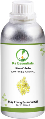 Ks Essentials 100% Pure May Chang Essential Oil (Litsea cubeba) Natural Therapeutic Grade Steam Distilled(1000 ml)
Ks Essentials 100% Pure May Chang Essential Oil (Litsea cubeba) Natural Therapeutic Grade Steam Distilled(1000 ml)