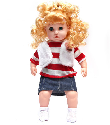 Wembley Toys Amazing Doll "Twinkle Jingle" Soft Body Toy with Open/Close Eyes, 18-inches(Multicolor)
Wembley Toys Amazing Doll "Twinkle Jingle" Soft Body Toy with Open/Close Eyes, 18-inches(Multicolor)