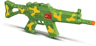 Ratnas PREMIUM QUALITY SPARKLING MILITARY GUN FOR KIDS.SPARKLING EFFECT MAKES THIS TOY MORE REAL.(Green)
Ratnas PREMIUM QUALITY SPARKLING MILITARY GUN FOR KIDS.SPARKLING EFFECT MAKES THIS TOY MORE REAL.(Green)