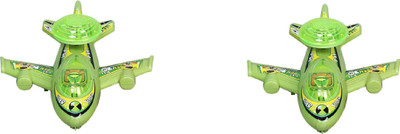 AutoVHPR Set of 2 Small Green Plane with a Light at the Back for Small Children(Multicolor)
AutoVHPR Set of 2 Small Green Plane with a Light at the Back for Small Children(Multicolor)