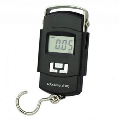 BUYWELL A08 50kg Handheld LCD Display Electronic Digital Travel Luggage Weighing Scale(Black)
BUYWELL A08 50kg Handheld LCD Display Electronic Digital Travel Luggage Weighing Scale(Black)