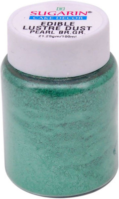 SUGARIN Edible Lustre Dust, 21.25gm, Pearl Brilliant Green Baking Powder(21.25 g)
SUGARIN Edible Lustre Dust, 21.25gm, Pearl Brilliant Green Baking Powder(21.25 g)