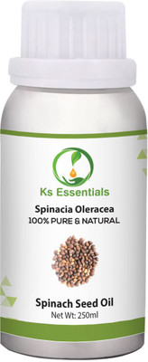 Ks Essentials 100% Pure Spinach Seed Oil (Spinacia oleracea) Natural Therapeutic Grade(250 ml)
Ks Essentials 100% Pure Spinach Seed Oil (Spinacia oleracea) Natural Therapeutic Grade(250 ml)