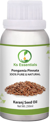Ks Essentials 100% Pure Karanj Seed Oil (Pongamia pinnata) Natural Therapeutic Grade(250 ml)
Ks Essentials 100% Pure Karanj Seed Oil (Pongamia pinnata) Natural Therapeutic Grade(250 ml)