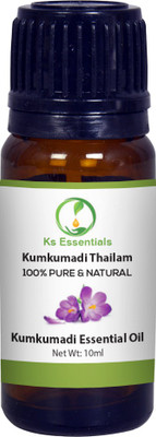 Ks Essentials 100% Pure Kumkumadi Oil (Kumkumadi Thailam) Pure & Natural(10 ml)