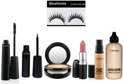 blushinsta combo set of eyeliner eyemascara compact giambattista lipstick eyelashes concealer face and body foundation (Set of 7)(Set of 7)
blushinsta combo set of eyeliner eyemascara compact giambattista lipstick eyelashes concealer face and body foundation (Set of 7)(Set of 7)