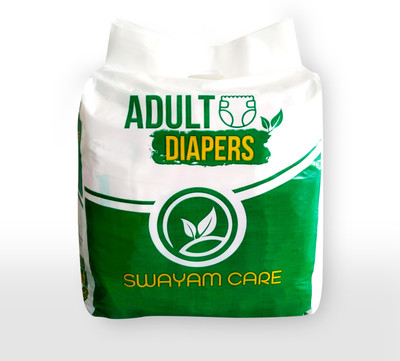 SWAYAM CARE Size-L Adult Diapers - L(10 Pieces)