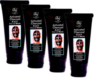 N2B Activated Charcoal Purifying Black Peel Off Face Mask (Pack of 4) | Blackheads, Whiteheads & Dirt & Instant Glow(60 ml)
N2B Activated Charcoal Purifying Black Peel Off Face Mask (Pack of 4) | Blackheads, Whiteheads & Dirt & Instant Glow(60 ml)